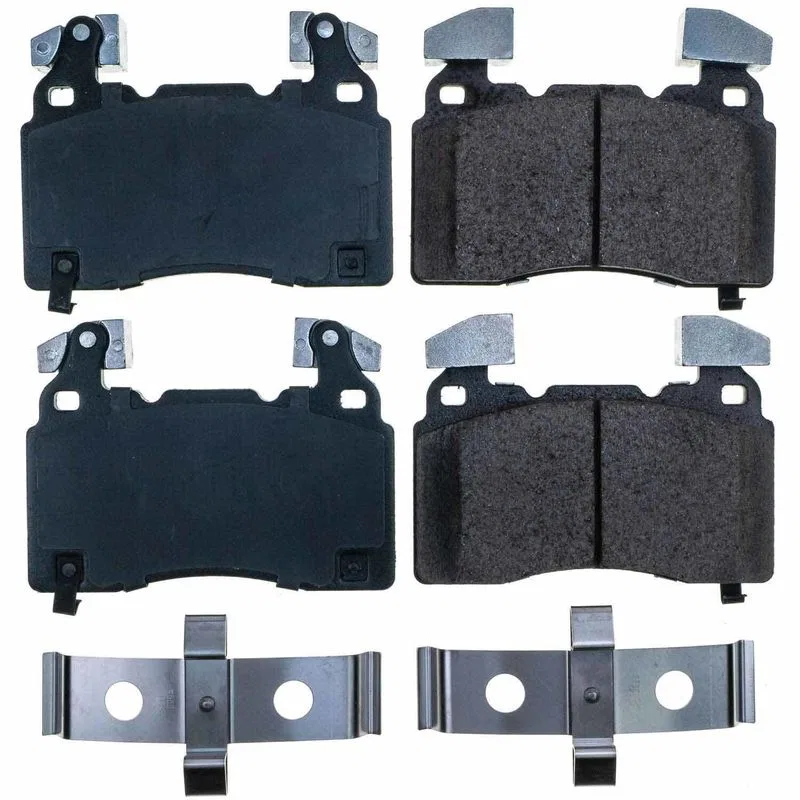 17-1474A – POWERSTOP Brake Pad, FMSI Number D1474A Ceramic Brake Pads Set Of 4 With Premium Stainless Steel Hardware